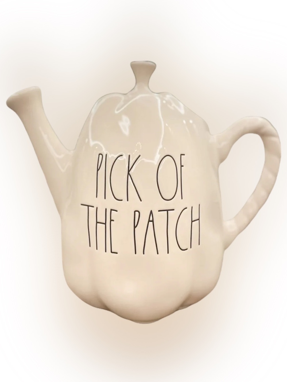 Rae Dunn 'Pick of the Patch' Decorative Pumpkin Teapot